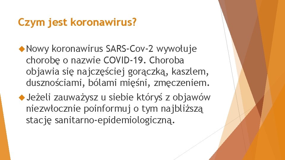 Czym jest koronawirus? Nowy koronawirus SARS-Cov-2 wywołuje chorobę o nazwie COVID-19. Choroba objawia się