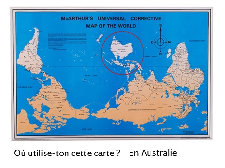 Où utilise-ton cette carte ? En Australie 