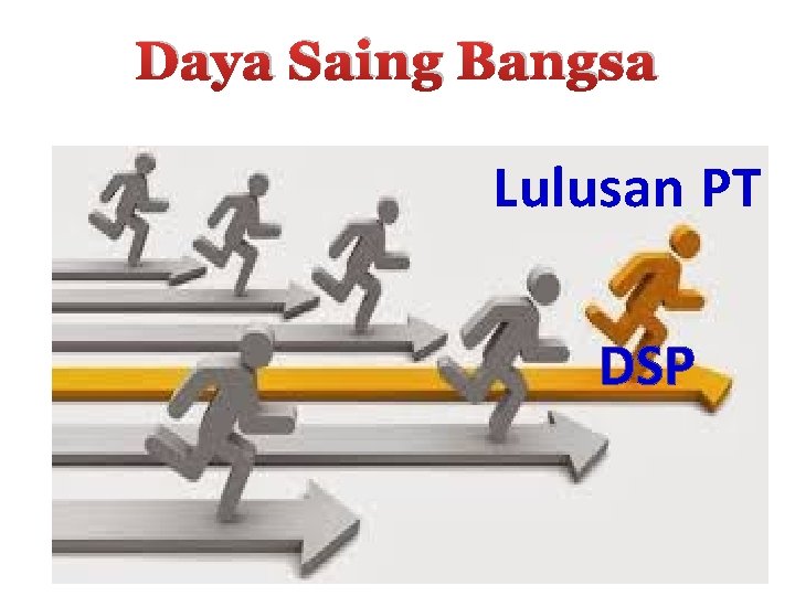 Daya Saing Bangsa Lulusan PT DSP 