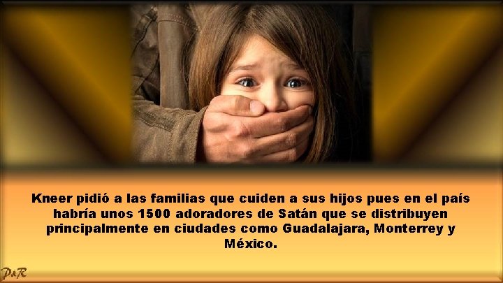 Kneer pidió a las familias que cuiden a sus hijos pues en el país