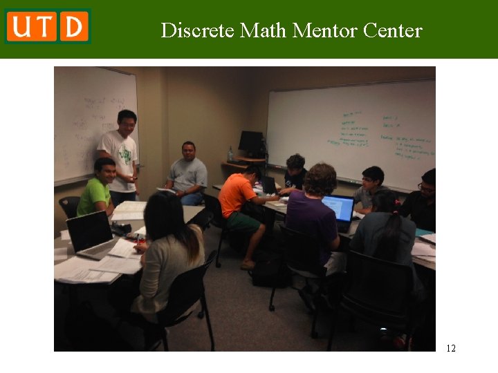 Discrete Math Mentor Center 12 