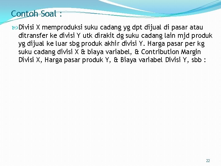 Pusat Pertanggungjawaban Dan Penentuan Harga Transfer Transfer Pricing