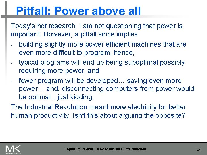 Pitfall: Power above all Today’s hot research. I am not questioning that power is Pitfall: Power above all Today’s hot research. I am not questioning that power is