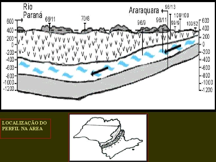 LOCALIZAÇÃO DO PERFIL NA ÁREA 