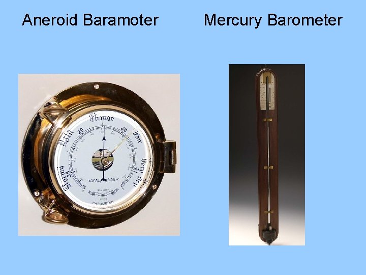 Aneroid Baramoter Mercury Barometer 