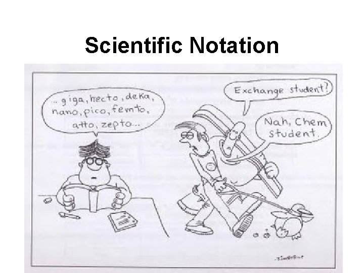 Scientific Notation Scientific Notation