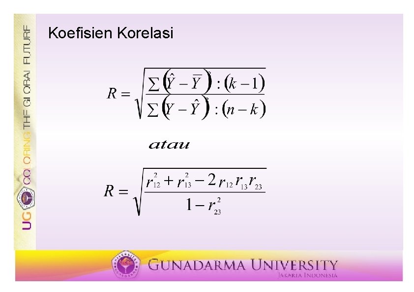 Koefisien Korelasi 