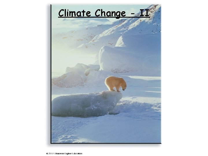 Climate Change - II 