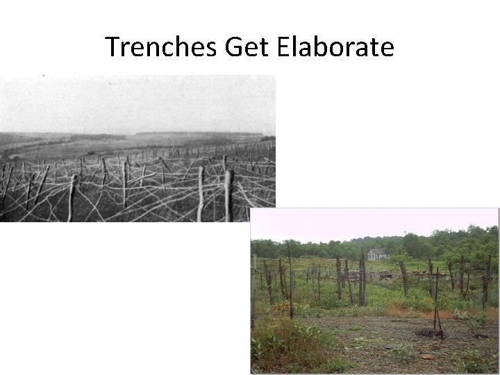 Trenches Get Elaborate 