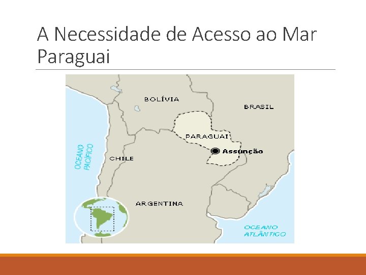 A Necessidade de Acesso ao Mar Paraguai 