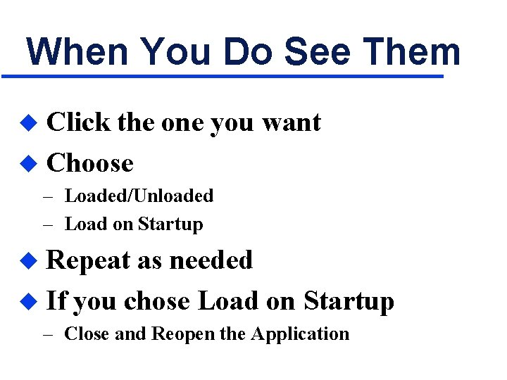 When You Do See Them Click the one you want u Choose u –