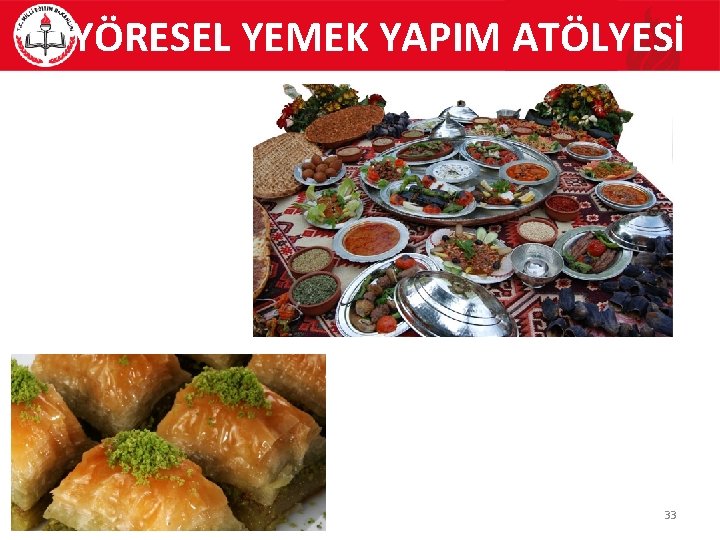 YÖRESEL YEMEK YAPIM ATÖLYESİ 33 