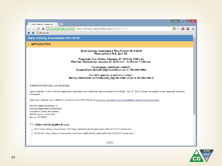 Early Literacy Assessment Tool ELAT Project 2015 16
