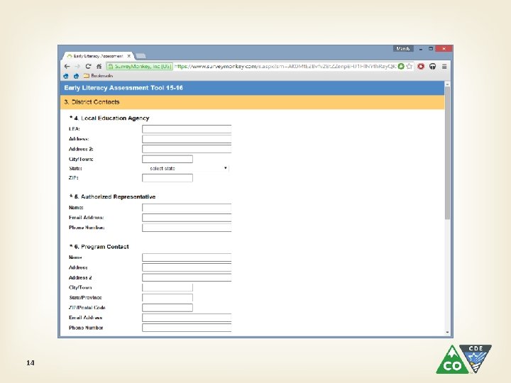Early Literacy Assessment Tool ELAT Project 2015 16
