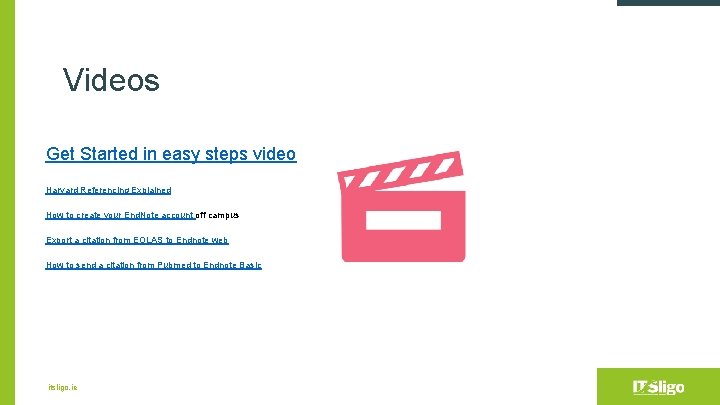 Videos Get Started in easy steps video Harvard Referencing Explained How to create your