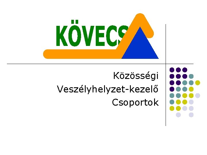 Közösségi Veszélyhelyzet-kezelő Csoportok 