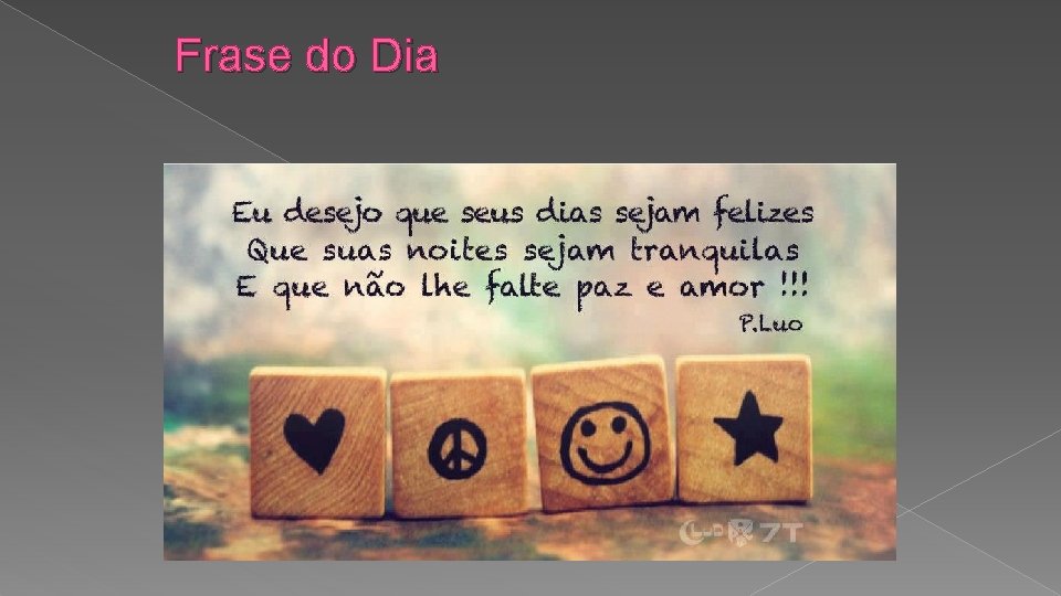 Frase do Dia 