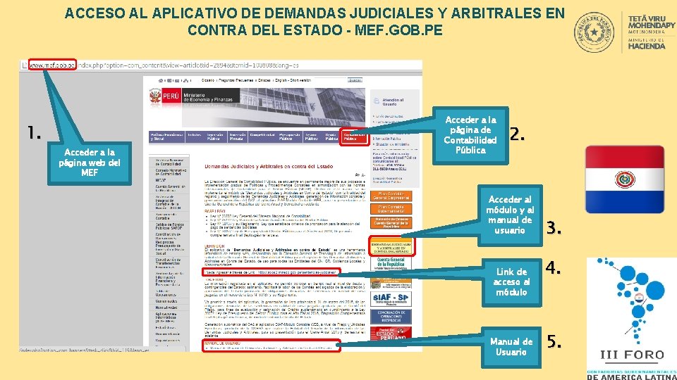 ACCESO AL APLICATIVO DE DEMANDAS JUDICIALES Y ARBITRALES EN CONTRA DEL ESTADO - MEF.