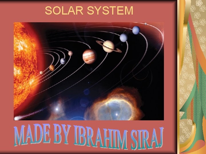 SOLAR SYSTEM 