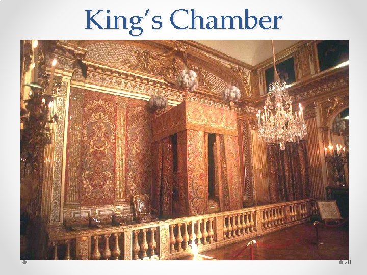 King’s Chamber 20 