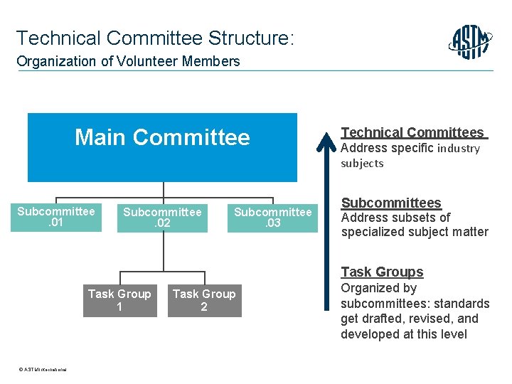 Standards Development Technical Committee ASTM International Medical Device Standards and Latin America