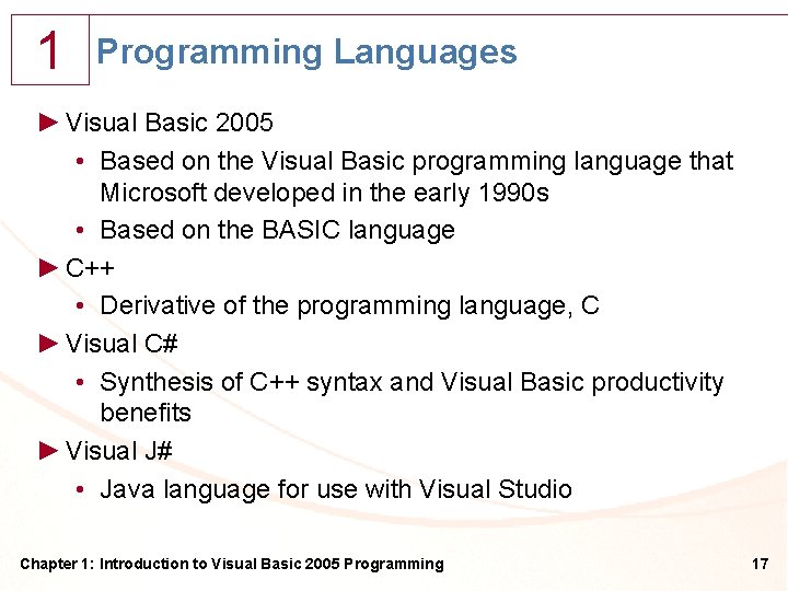 uses of visual basic programming language