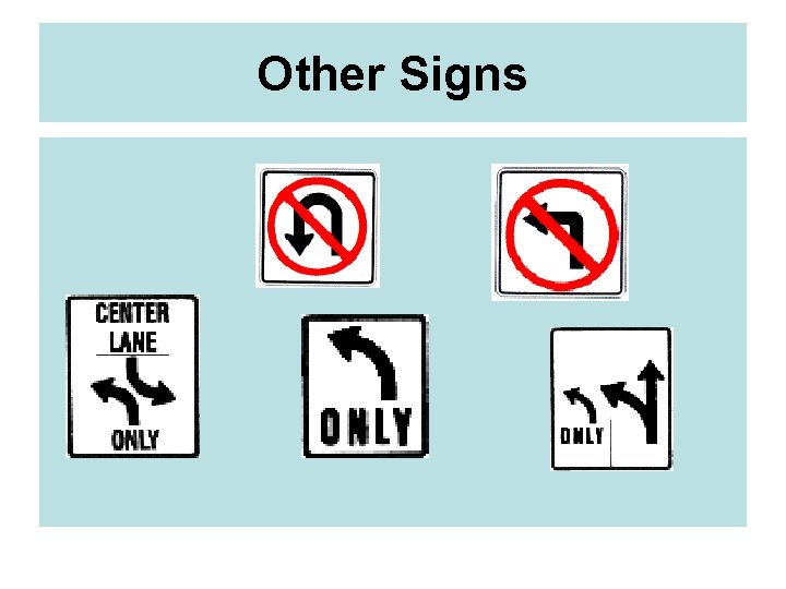 Other Signs 