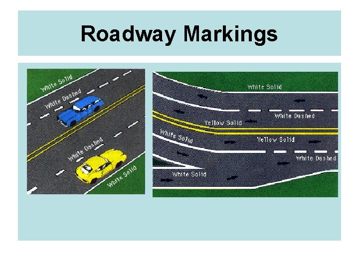 Roadway Markings 