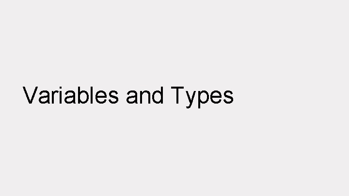 Programming Fundamentals in C What programming language are