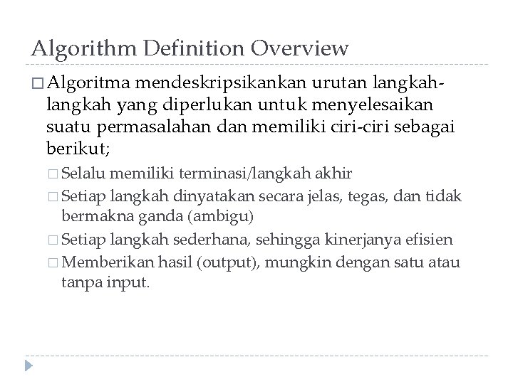 Design and Analysis of Algorithm Introduction Aryo Pinandito