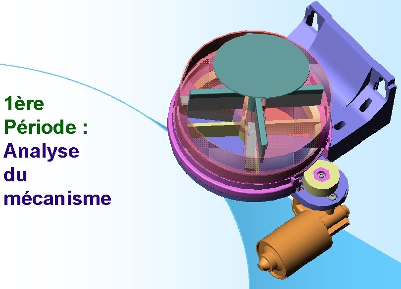 1ère Période : Analyse du mécanisme 