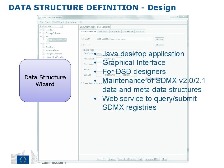 DATA STRUCTURE DEFINITION - Design Data Structure Wizard • • Java desktop application Graphical