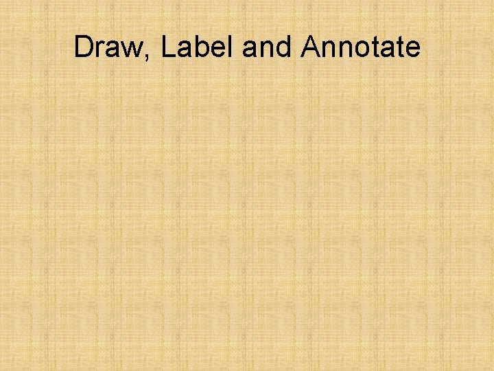 Draw, Label and Annotate 