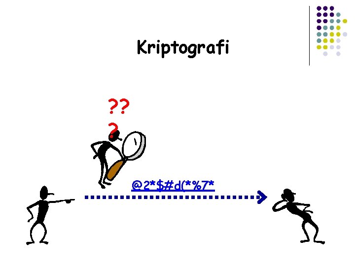 Kriptografi ? ? ? @2*$#d(*%7* 