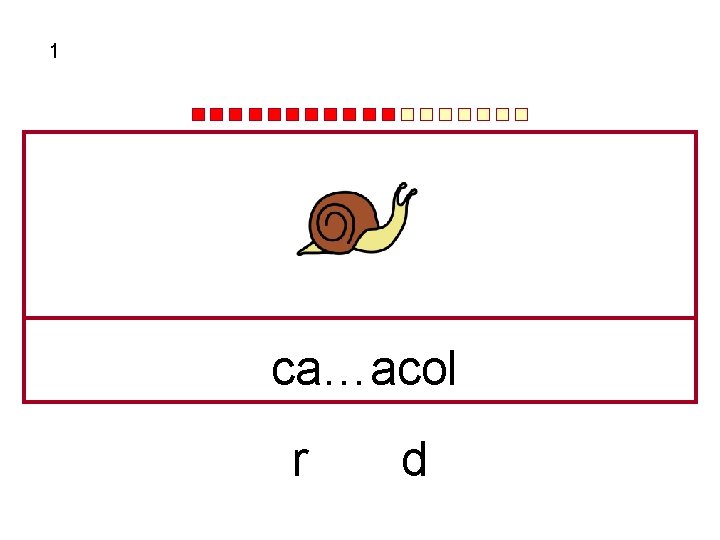 1 ca…acol r d 