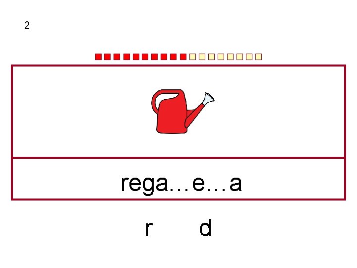 2 rega…e…a r d 