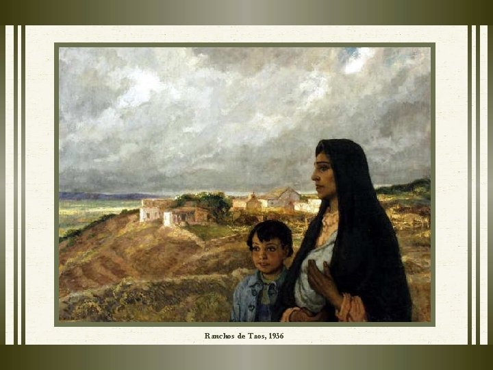 Ranchos de Taos, 1936 Ranchos de Taos, 1936