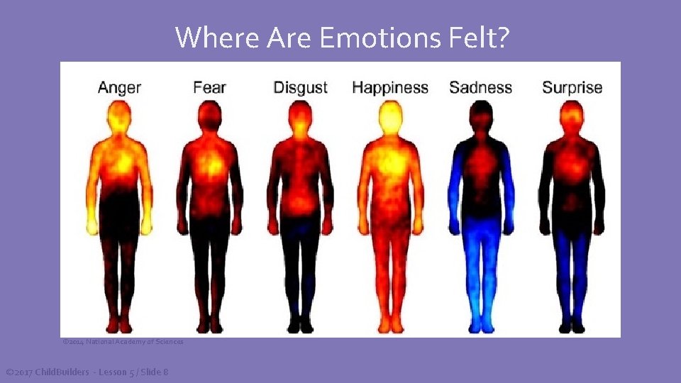 Where Are Emotions Felt? © 2014 National Academy of Sciences © 2017 Child. Builders
