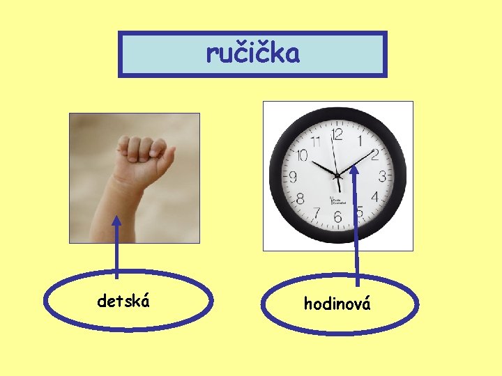 ručička detská hodinová 