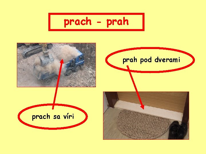 prach - prah pod dverami prach sa víri 