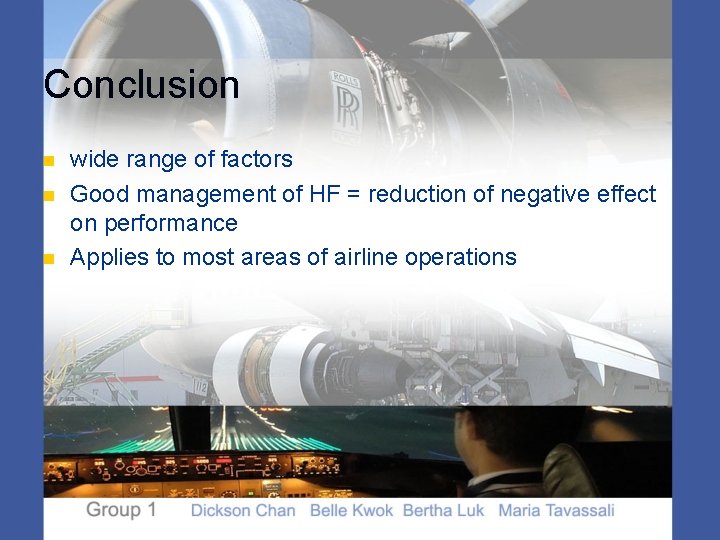 Conclusion n wide range of factors Good management of HF = reduction of negative