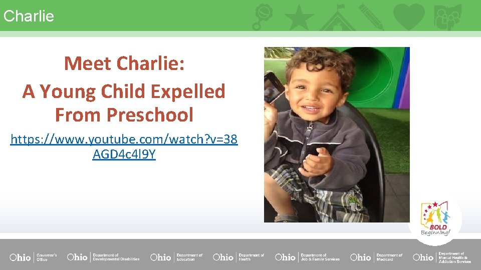 Charlie Meet Charlie: A Young Child Expelled From Preschool https: //www. youtube. com/watch? v=38