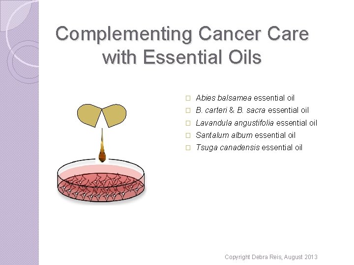Complementing Cancer Care with Essential Oils � Abies balsamea essential oil � B. carteri