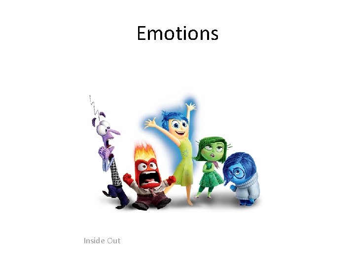 Emotions Inside Out Emotions Inside Out