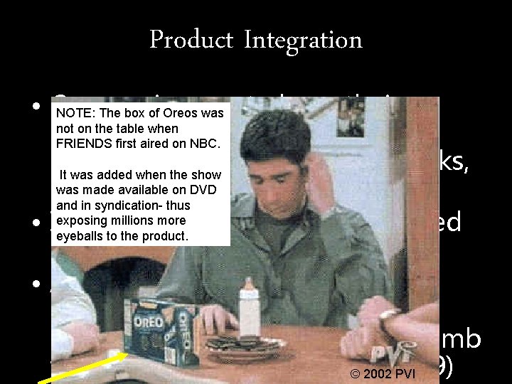 Product Integration • Companies to have their NOTE: The box of Oreospay was not