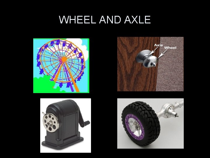 WHEEL AND AXLE 