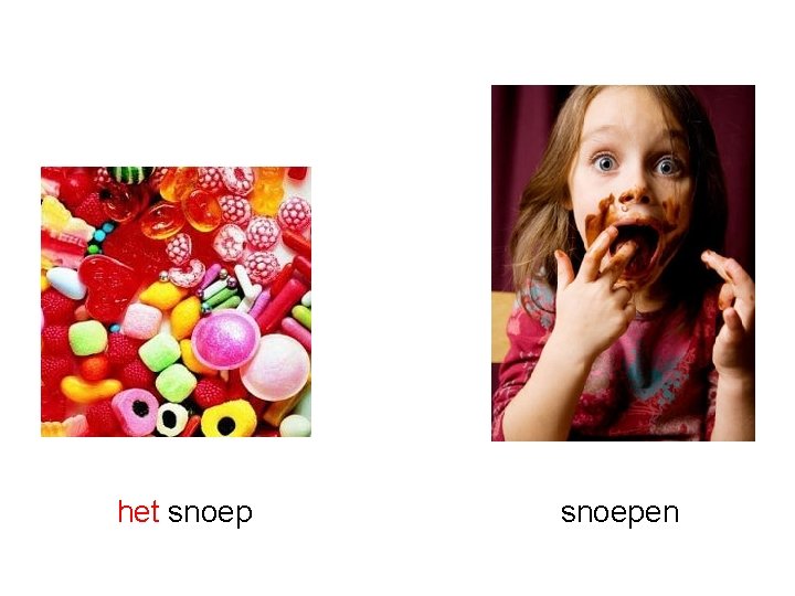 het snoepen 