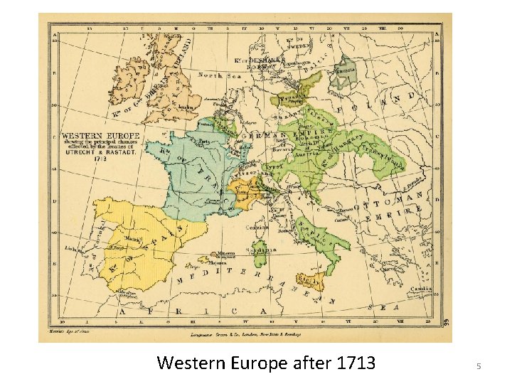 Western Europe after 1713 5 