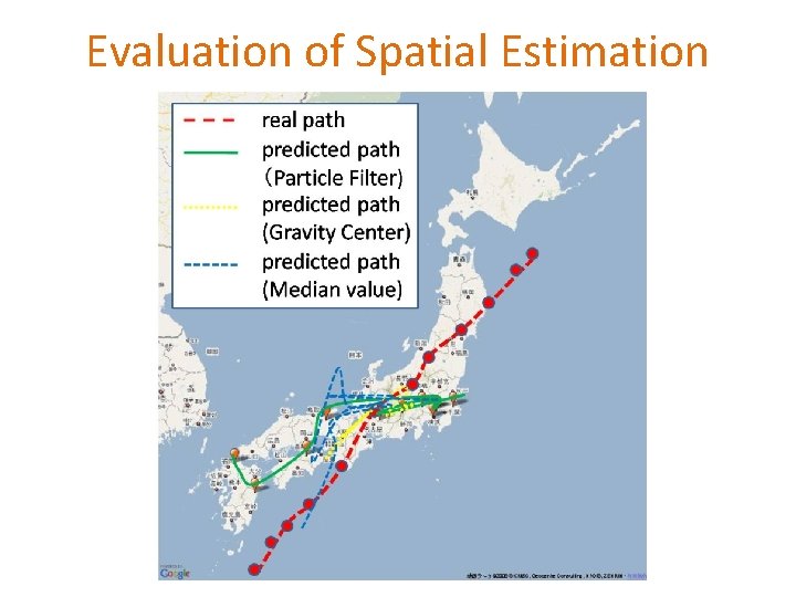 Evaluation of Spatial Estimation 
