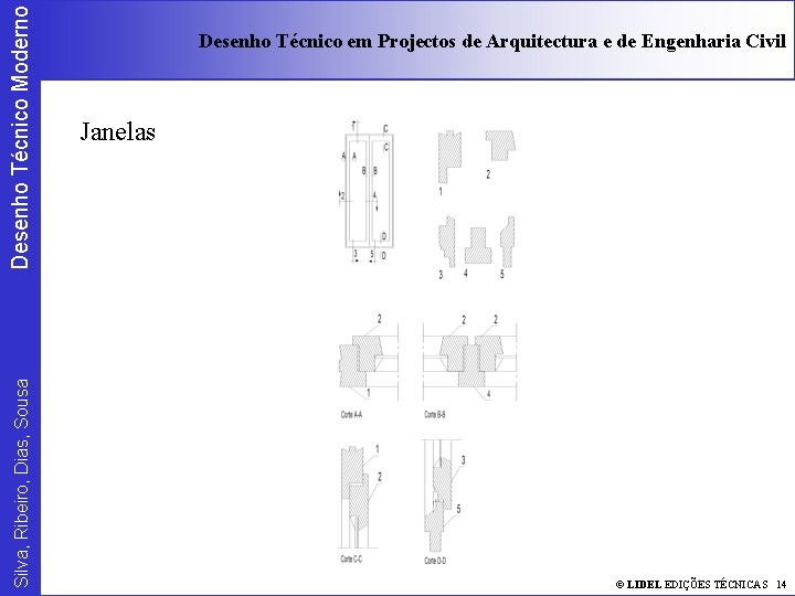 Desenho Técnico Moderno Silva, Ribeiro, Dias, Sousa Desenho Técnico em Projectos de Arquitectura e